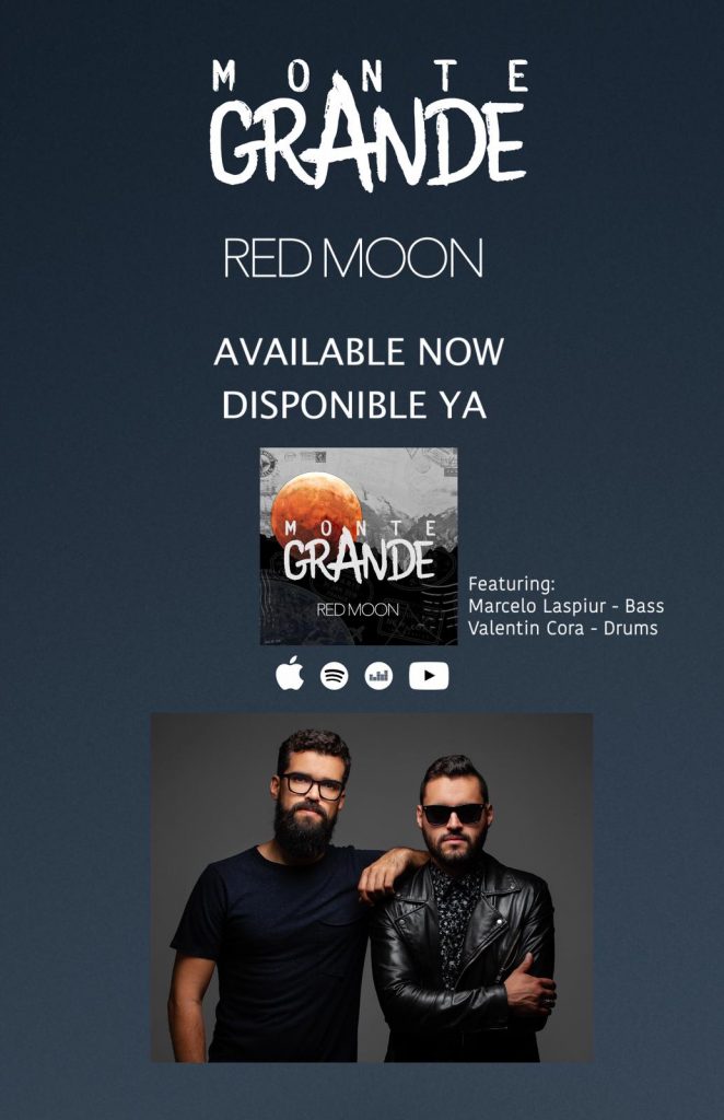 After working with Marc Anthony, Andres Cepeda and Jennifer Lopez, ‘Mario Guini’ and ‘Monte Grande’ release their wonderful melodic bark at the ‘Red Moon’
